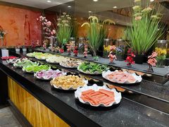 自助取餐区-好伦哥比萨烤肉自助(八里桥店)