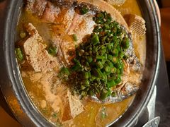 鲜青椒葱葱味烤鱼-探鱼·鲜青椒爽麻烤鱼(北京路天河城店)