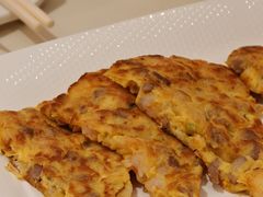 菜脯肉松鲜虾煎蛋角-利苑酒家(合景国际金融广场店)