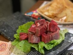 牛肉粒-哥老官重庆美蛙鱼头(松江地中海十八哥店)