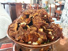 羊骨头羊尾尖锅-来顺成饭庄