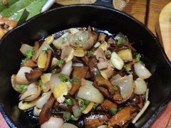 包烧野生牛肝菌-云海肴·云南小炒·汽锅鸡(天津国金汇店)