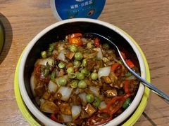 黑三剁配薄饼-雀舞云南菜(乐客城店)