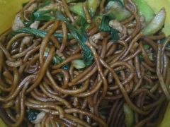 青菜肉丝炒面-老盛昌(聚丰园店)