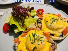 63℃温泉蛋黑松露菌菇三文鱼-农畉LONFOOD(福田星河COCOPark店)