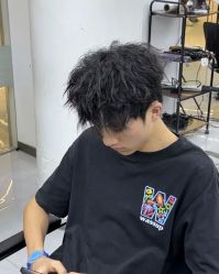 -M1山木造型国潮男士发型定制