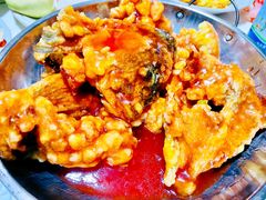 松鼠鲤鱼-添福来墨鱼饺子 · 海鲜东北菜(大连星海·黄浦路店)