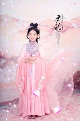 -后宫·古装汉服京剧儿童亲子全家福摄影