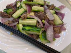 鸡杂炒丝瓜-品香菜馆(旗峰路中侨大厦店)