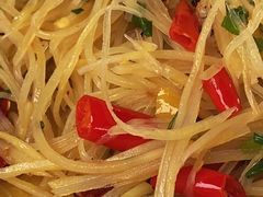 酸辣土豆丝-胖子菜馆(花园餐厅店)