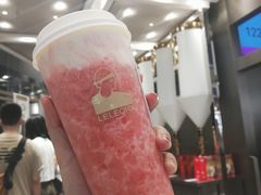 草莓桃子酪酪-LELECHA乐乐茶(新街口大洋店)