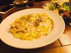 奶油熏鸡意面-慢象咖啡(台江店)