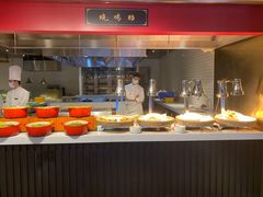 自助取餐区-荆州绿地铂骊酒店·铂雅全日自助餐厅