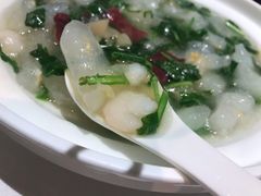 荠菜三鲜烩蹄筋-和记小菜(大宁店)