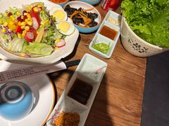 -明洞阿姨·韩式酱蟹烤肉·创意料理(三元桥店)