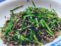 韭菜炒螺蛳肉-井水小厨·湘菜(活力广场店)