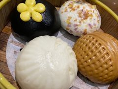招牌蒸包四拼-强记鱼粥(南村店)