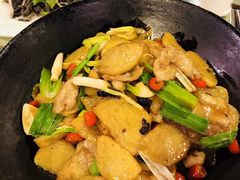 -金杏·粘卷子 烤鸭 农家菜