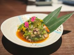 凉拌芥辣鱿鱼须-本源食集 日式烧肉·炉端烧(东海缤纷店)