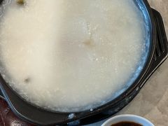 皮蛋瘦肉粥-山水茶艺馆·点心粤菜·30年老字号