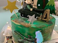 -咖咖熊蛋糕定制·蓝风车动物奶油