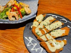 烤虾芒果沙拉-澳骄 Aussie Kitchen·手工披萨·西餐(国大店)