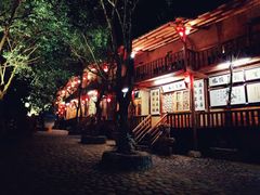-天门沟九州驿站树上汤泉