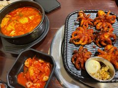 烤辣味八爪鱼-青春韩国料理(光环店)