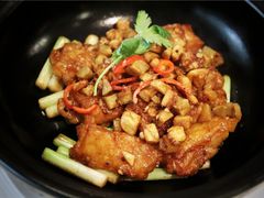 砂锅陈皮沙姜煎鸡-伯衡55·吉品轩(乌鲁木齐南路店)