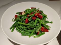 炝炒南瓜苗-花椒笑成都小馆(百脑汇店)