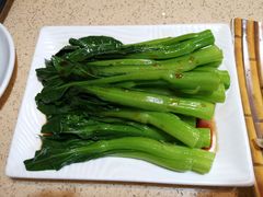 汤灼有机菜心-喜鹊茶点.啫煲(车陂店)