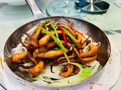 京葱焗椒盐鱿鱼须-翠园(北京王府中环店)