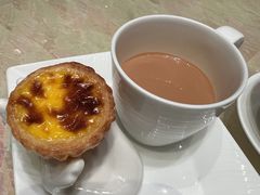 餐后葡挞配奶茶-8餐厅(新葡京酒店)