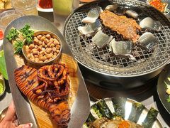 -草家酱蟹炭火烤肉店(珲春南路一店)