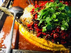 -探鱼·鲜青椒爽麻烤鱼(中天广场店)