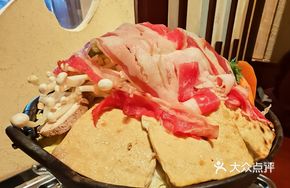 Beef and Tofu Sukiyaki