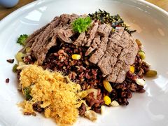 黑椒牛排杂粮碗-青麦家·融合餐厅(江岛智立方店)