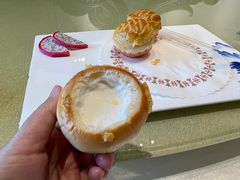 招牌水牛奶包-龙庭华宴·粤菜·早茶
