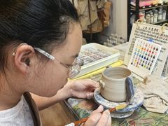 -朝画惜时·陶艺·拼豆·团建