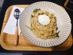 法式波波蛋牛肝菌烩饭-奎克咖啡Cuiqu(晶品店)