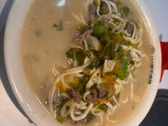 雪菜笋丝鲜牛肉面-何永光123鲜牛肉馆(1号店)