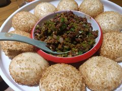 孜然小炒羊肉-小杨烤肉(朱雀店)