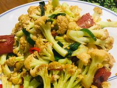 小炒有机菜花-那家老院子东北菜·饺子·小鸡炖蘑菇(艳华街店)
