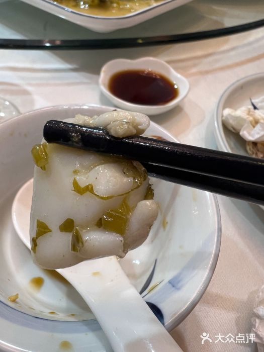 温岭人家(红花北路店)酸菜炒鱿鱼图片
