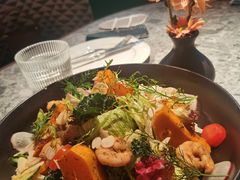 烤南瓜泥鲜虾沙拉-芭莉与彩虹西餐厅(成都合生汇店)