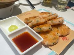 香煎虾饼-双合园·海鲜水饺青岛菜(万佳广场店)