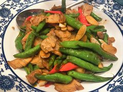 杭椒炒牛柳-杭州西湖柳莺里酒店·闻莺厅