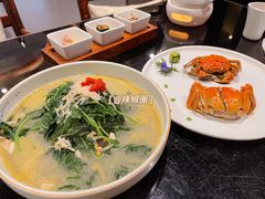 贝丝花菇上汤苋菜-阿庄新豫菜(通泰路店)