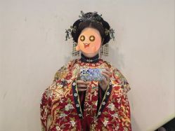 -后宫·古装汉服京剧儿童亲子全家福摄影