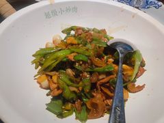 菜籽油炒超级小炒肉-老湘村·湖南土菜(天河维多利店)